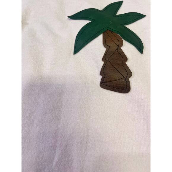 Syd n Mallory Pink Palm Trees Sweatshirt, Womens Sz L, MADE IN ENGLAND Oversized - Picture 4 of 7